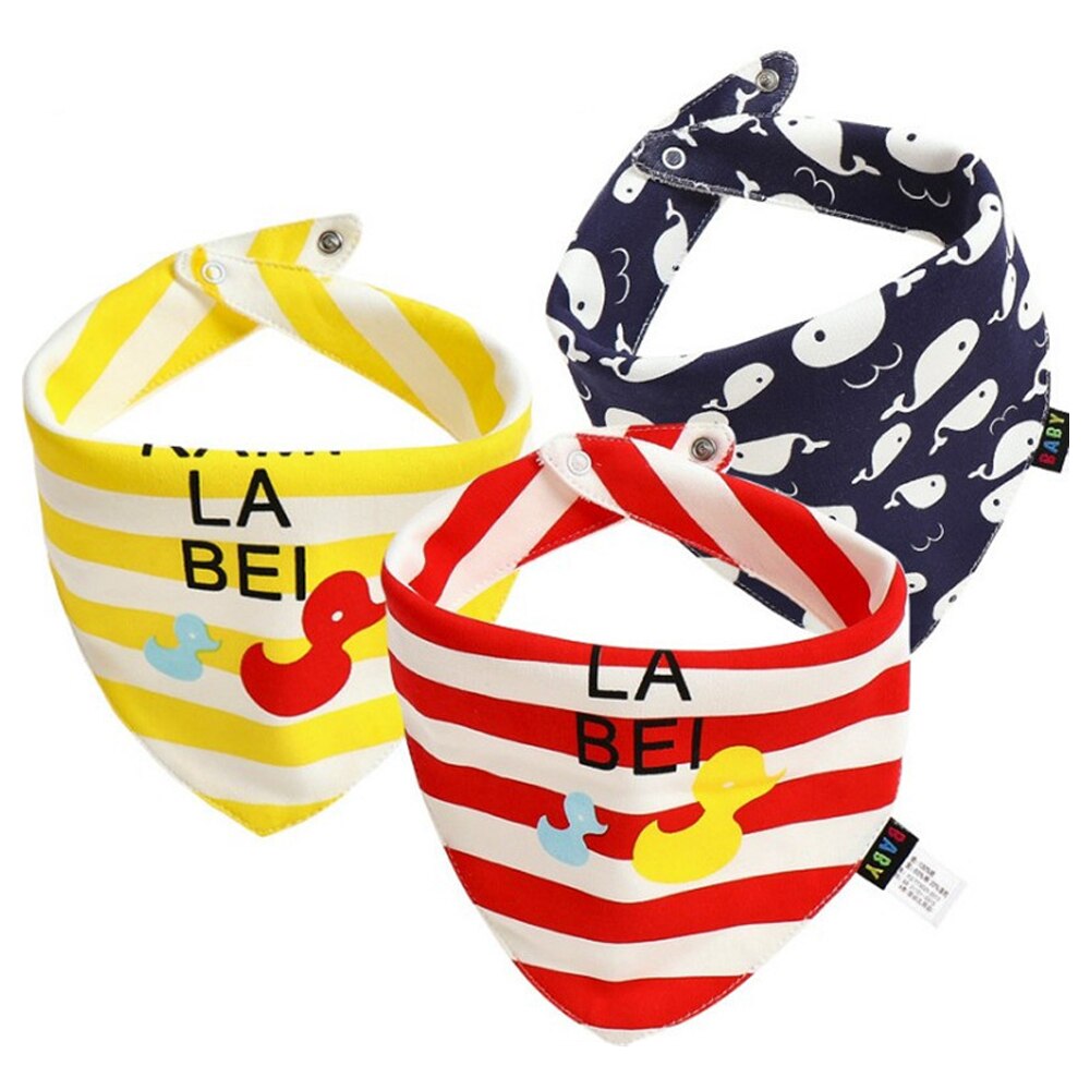 3 pz/lotto infantile Delle Ragazze Dei Ragazzi Asciugamano saliva Bavaglini Bandana Sacco di Cotone Multi-stile Del Fumetto Babadores: 4