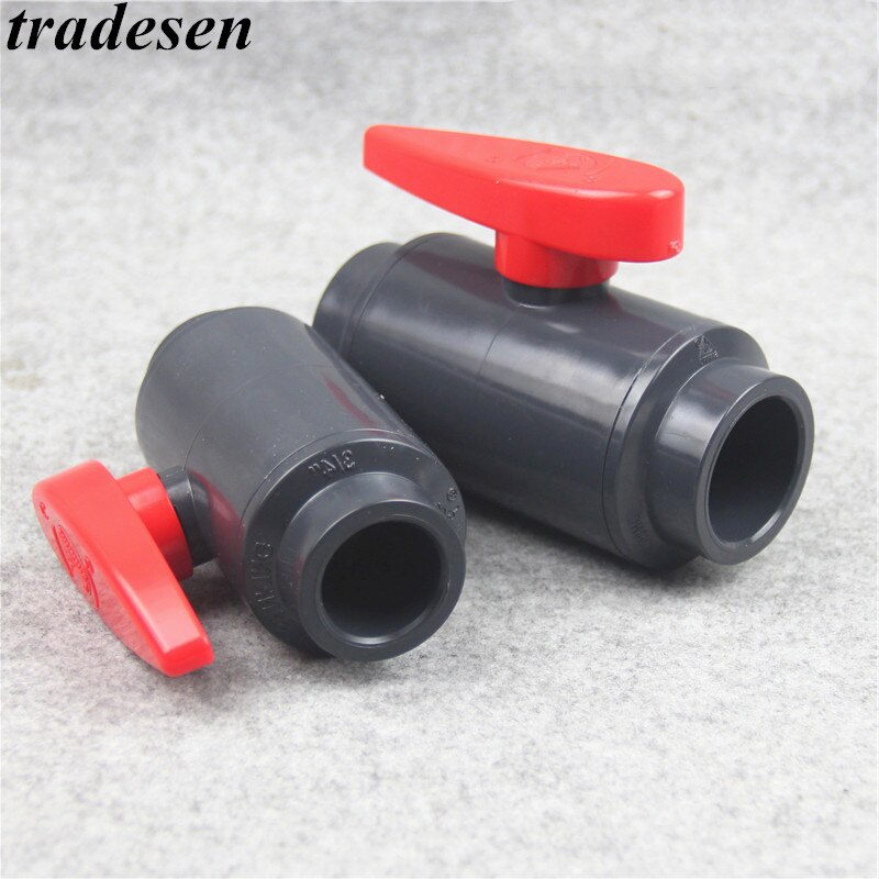 I.D 20mm/25mm/32mm/40mm/50mm UPVC Ball Valve Coupler Adapter Water Connector For Garden Irrigation System Aquarium fish tank DIY