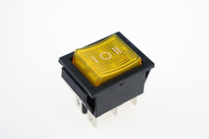 Latching Rocker Switch Power Switch I/O 4 Pins 16A 250VAC 20A 125VAC KCD4