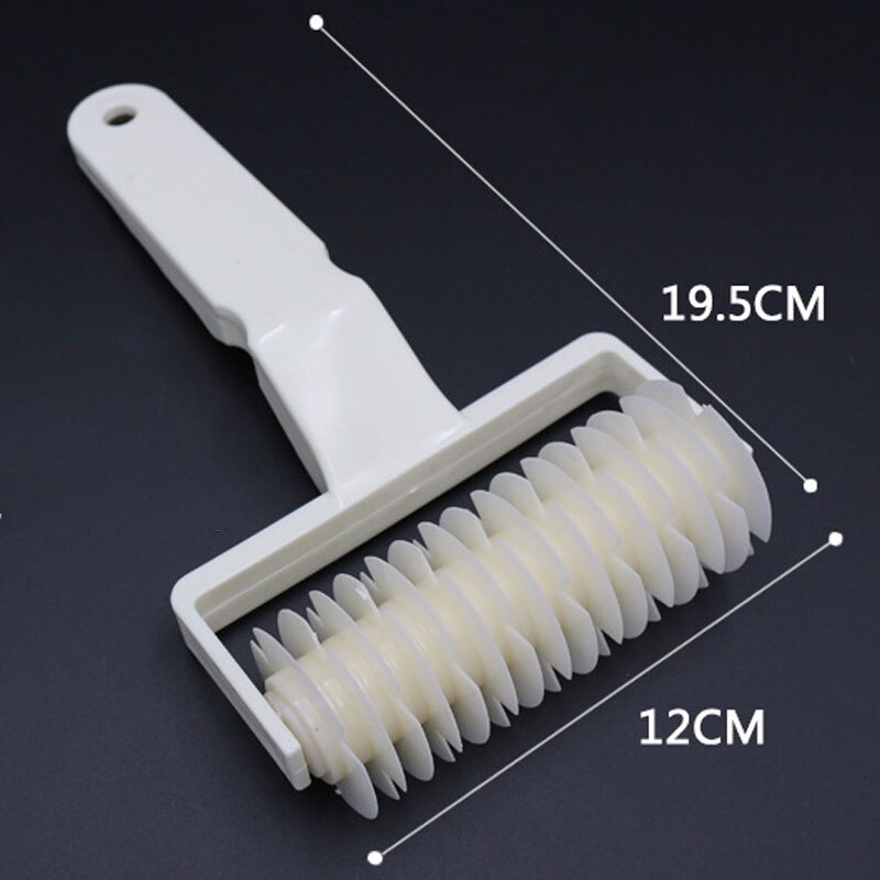 Large Size Pizza Roller Cutter Pie Cookie Cutter Pastry Baking Tools Knife Bakeware Embossing Dough Roller Lattice Cutter Craft: L