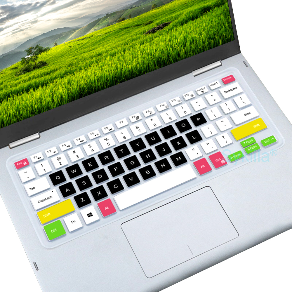 Housse de protection pour clavier Dell Inspiron 13, 14, 5482, 5485, 5488, 5491, 7368, 7372, 7373, 7375, 7378, 7380, 7386, 7466