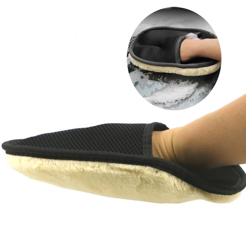 Guantes de lana superfina para lavado de coche, accesorio para Kia Rio 3 4 K2 K3 K5 K4 Cerato,Soul,Forte,Sportage R,SORENTO,Mohave,