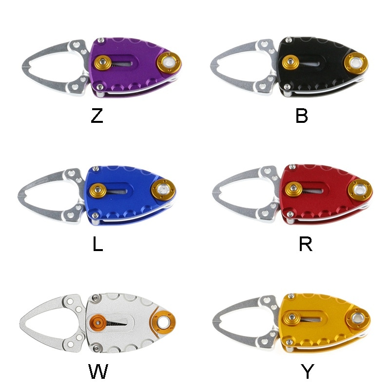 Stainless Steel Fishing Grip Mini Fish Lip Grip Gripper Fishing Grabber Grips Fishing Tackle Tool Accessories