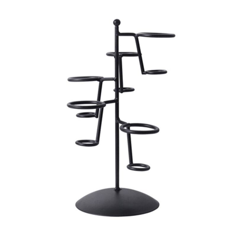 HX5F Ijsje Houders Kegels Kegel Display Stand Wafel Sushi Hand Roll Stand Rack Ijzer Materiaal Voor Keuken Bakken party: 5 hole