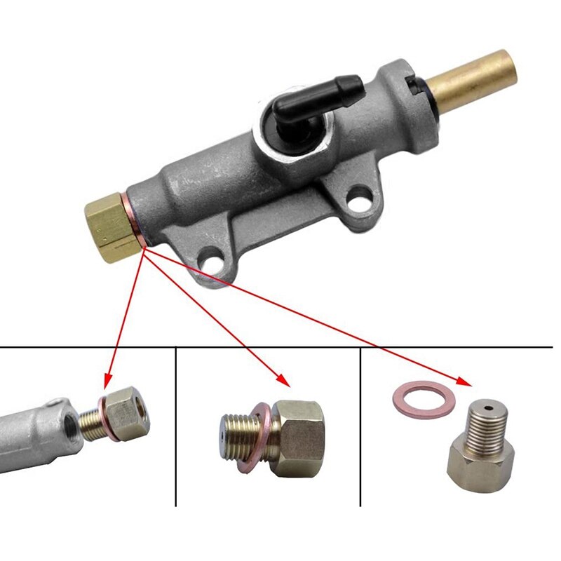 Kit Frein Arrière Étrier + Maître Cylindre Pour Polaris Sportsman 400-800 - Marque MATI, Garantie 1 An