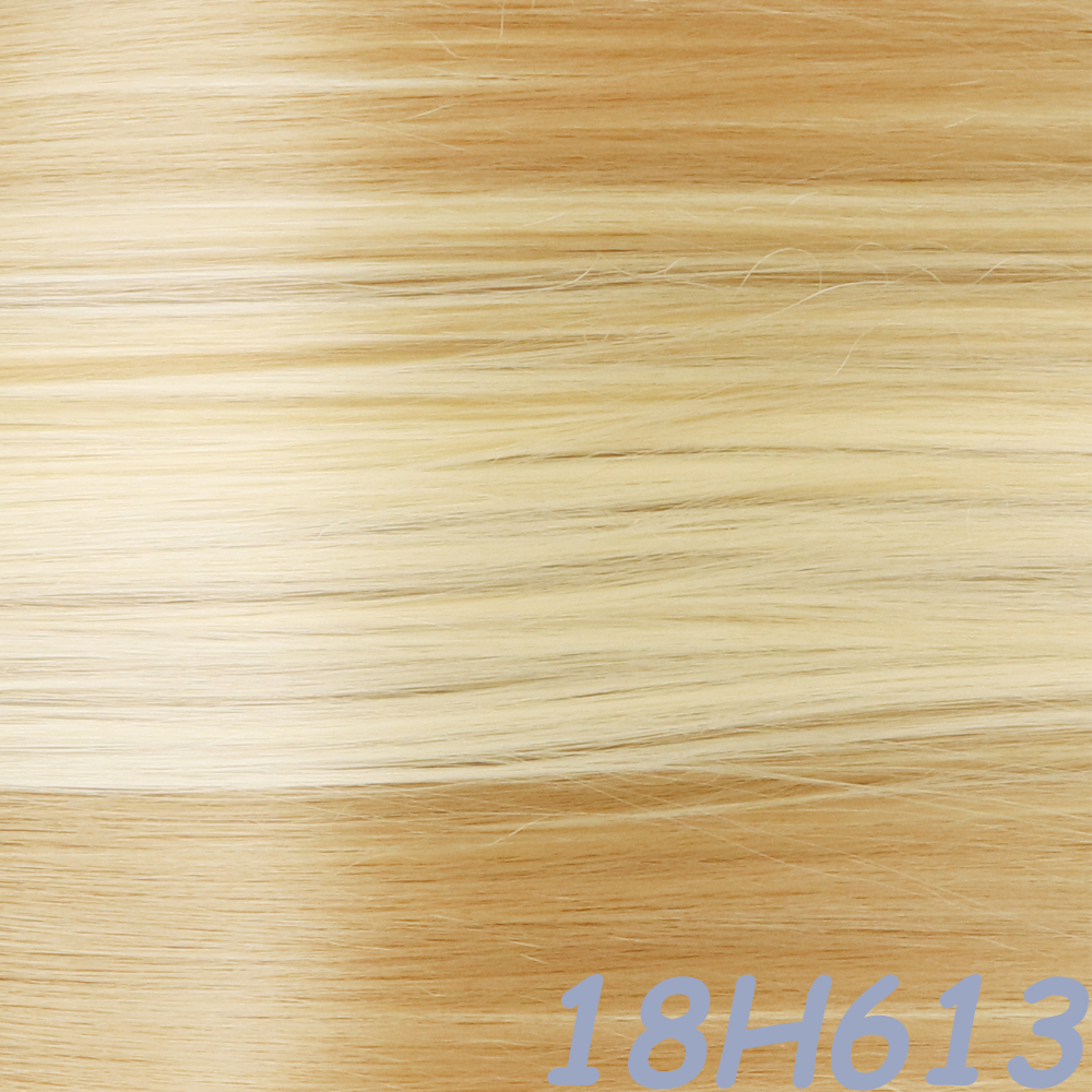 Synthetisch Clip Op Hair Extensions 3 Stks/set Steil Haar Extensions Clip In Haarstukjes Hoge Temperatuur Hittebestendige Vezel: 18H613