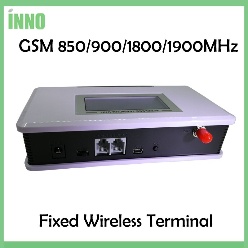 1PCS GSM 850/900/1800/1900MHZ Fixed wireless terminal with LCD display, support alarm system, PABX, clear voice,stable signal