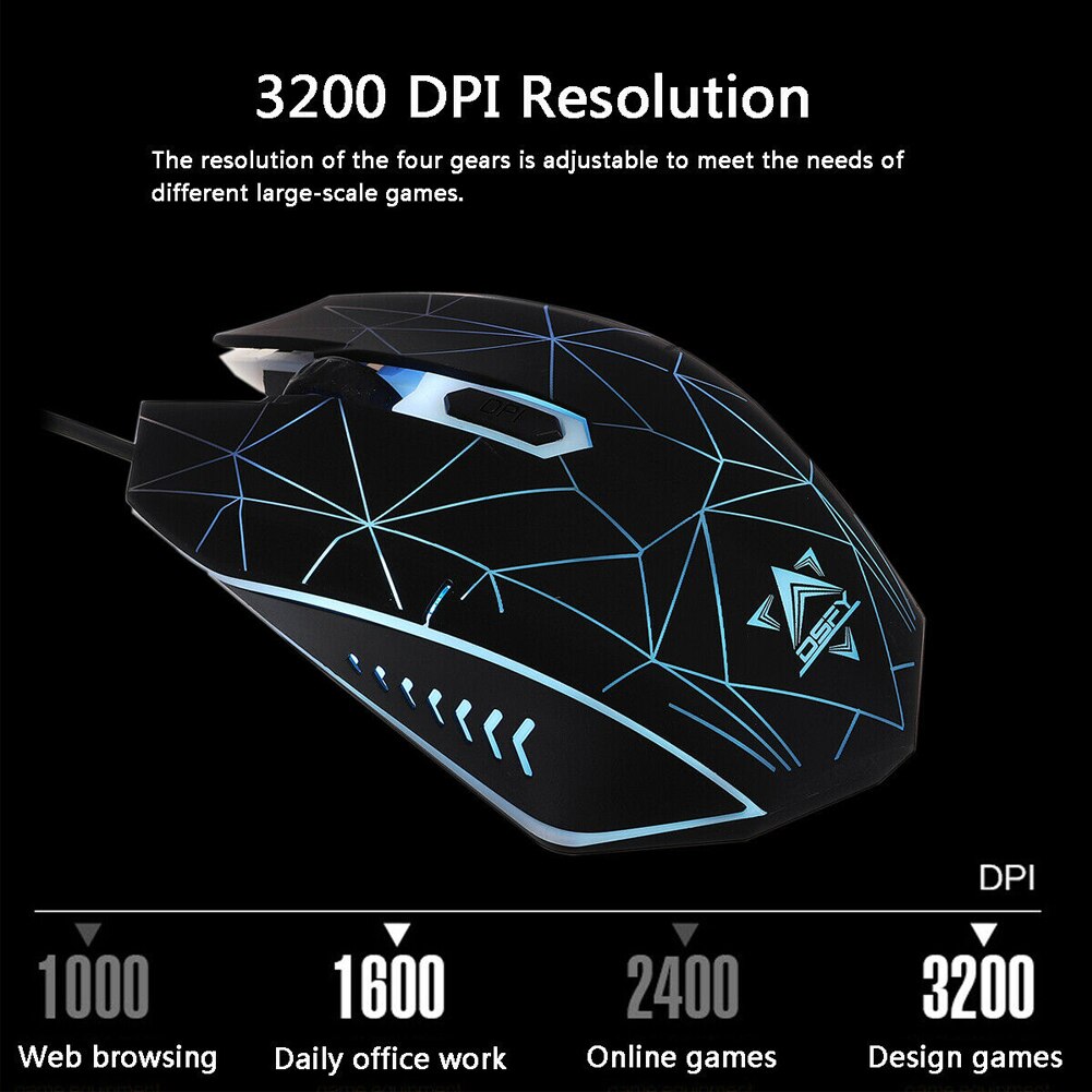 Gaming mus mekaniskt hem headset bakgrundsbelysning ergonomiskt tangentbord set usb trådad pad dator skrivbord vattentäta tillbehör