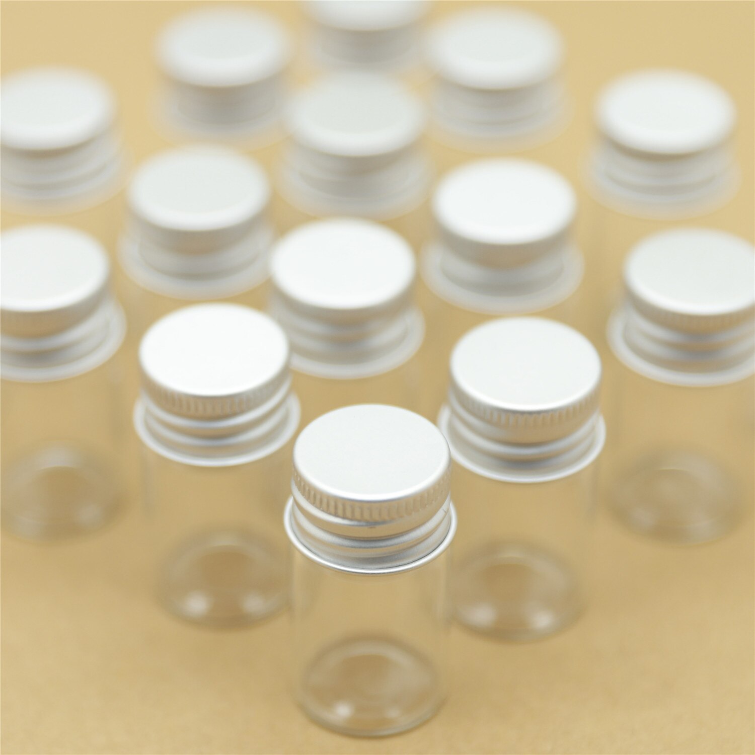 24PCS/lot 22*40mm 8ml Small Glass Bottle Test tube storage bottles & jar Glass Jars Vials Mini Containers DECORATIVE Bottles