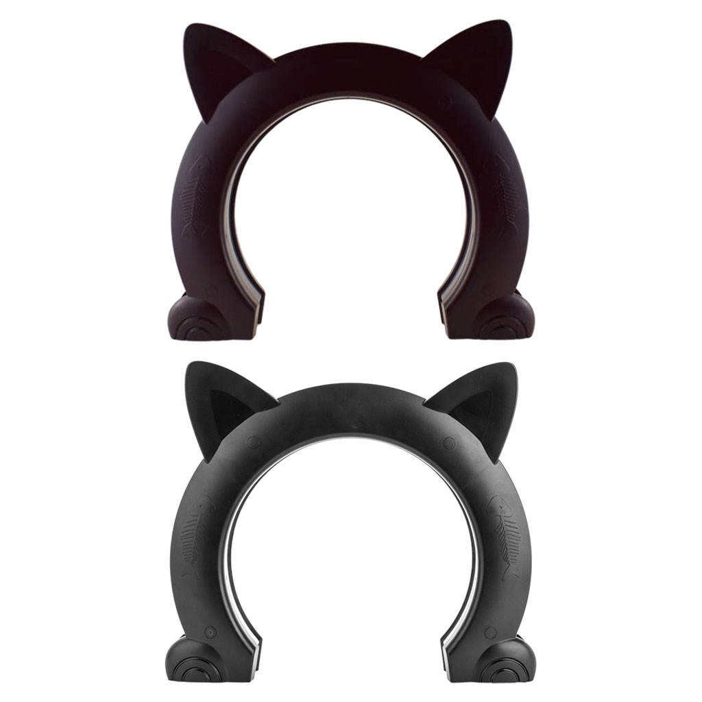 Porte en forme de chat mignon, porte d&#39;accès à grande ouverture pour chaton