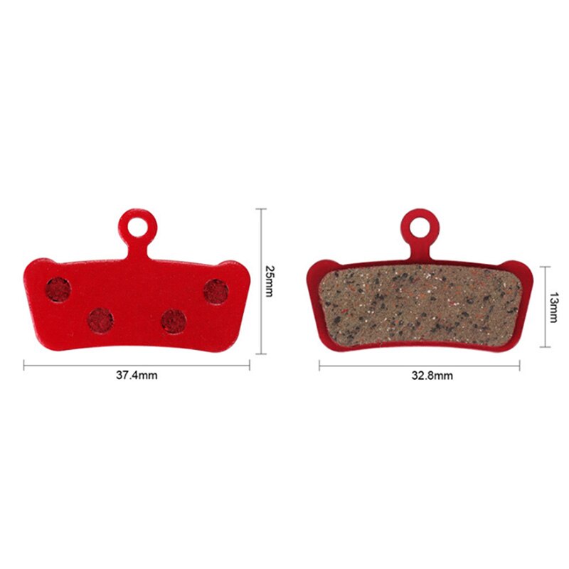 1Pc Fiets Keramiek Schijfremblokken Voor Sram Gids Rsc/Rs/R Avid Xo E7 E9 trail 4 Pistions Mtb Hydraulische Brake Pad