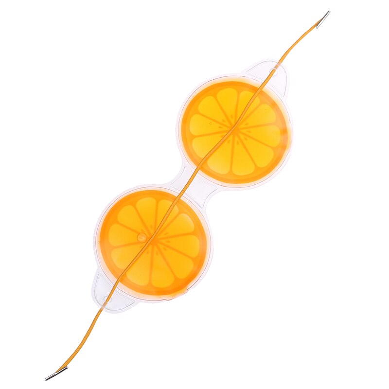 1 stuk fruitijskompres oogmasker vermoeidheidsverlichting verwijder zwarte ogen wallen zachte schoonheidsslaapgel ooglapje schoonheidstool