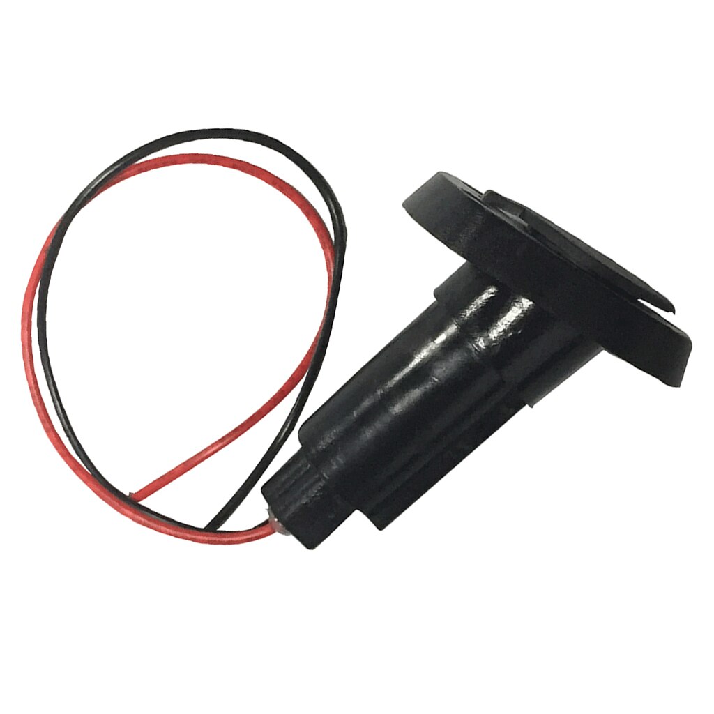 Universal Boat Stern Navigation Light Plug-in Base Socket 2-Prong Locking Collar Pole Light Mounting Base Round