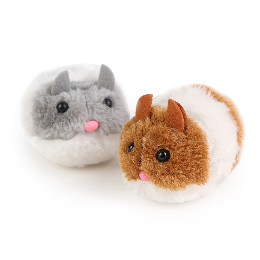 1pc Kapmore divertido gato juguetes mordedura-resistente a la forma de ratones vibrante movimiento juguete interactivo para gatos mordedores de juguete para gatos mascotas