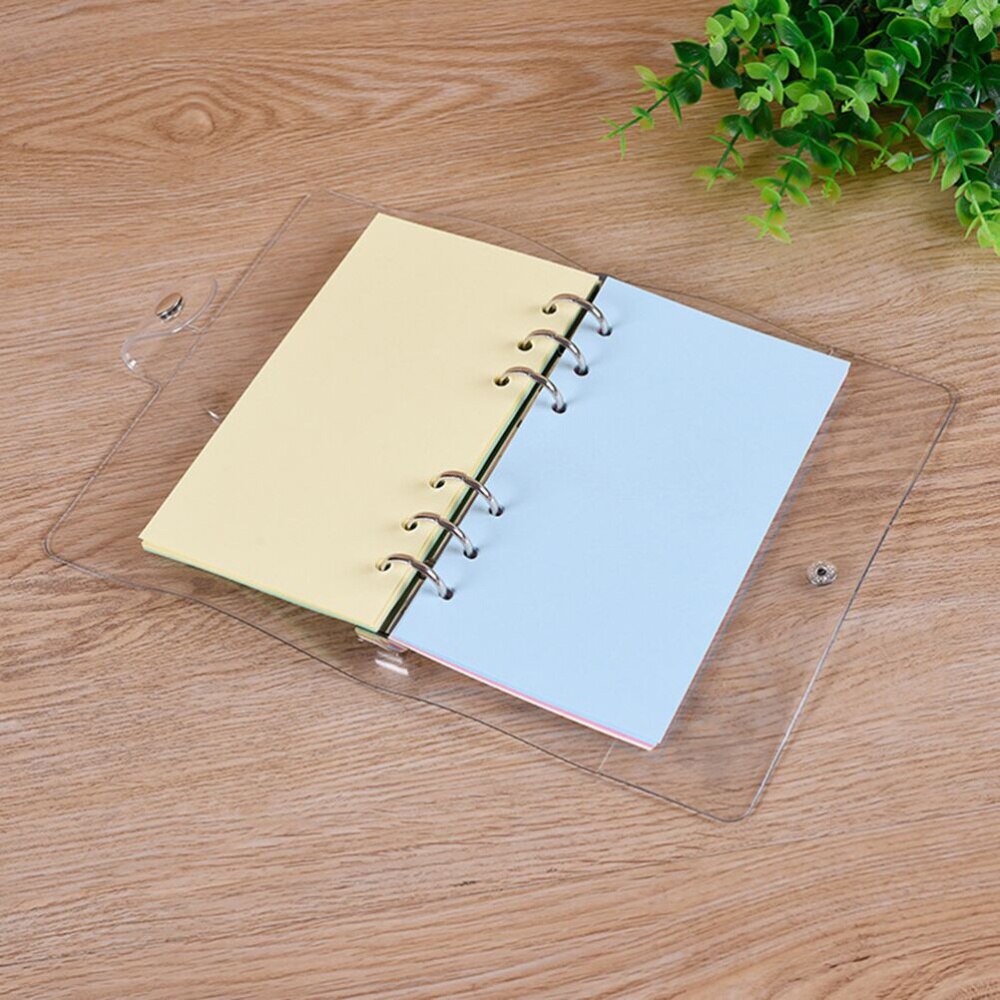 50 Pages Loose-leaf Paper Chromatic Grid Pattern Chic Notebook Replacement Paper for Office