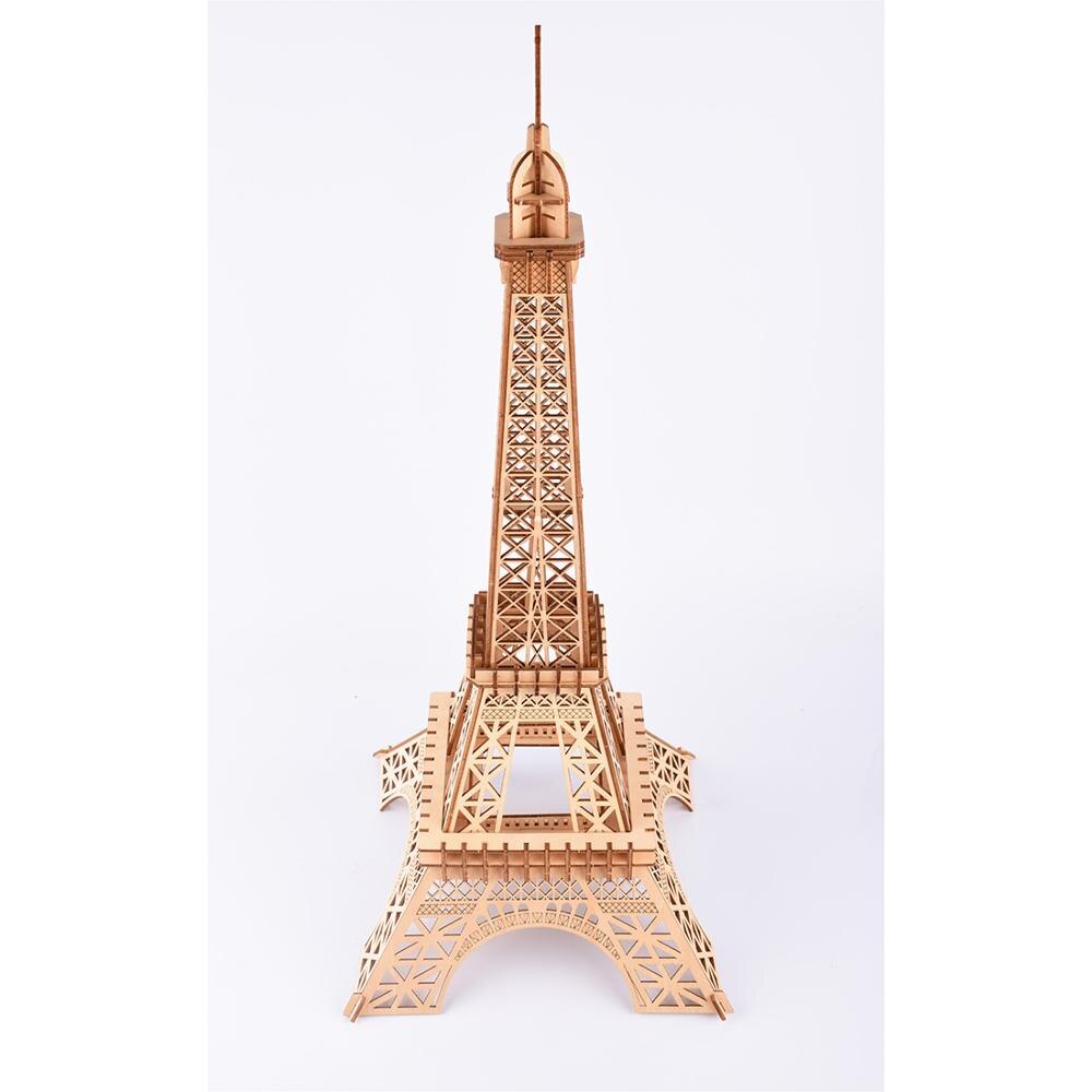 Beroemde Nationale Attracties Hoge Precisie Lasersnijden Puzzel 3D Houten Puzzel Modelbouw Kits-Nederlandse Windmolen: Tower