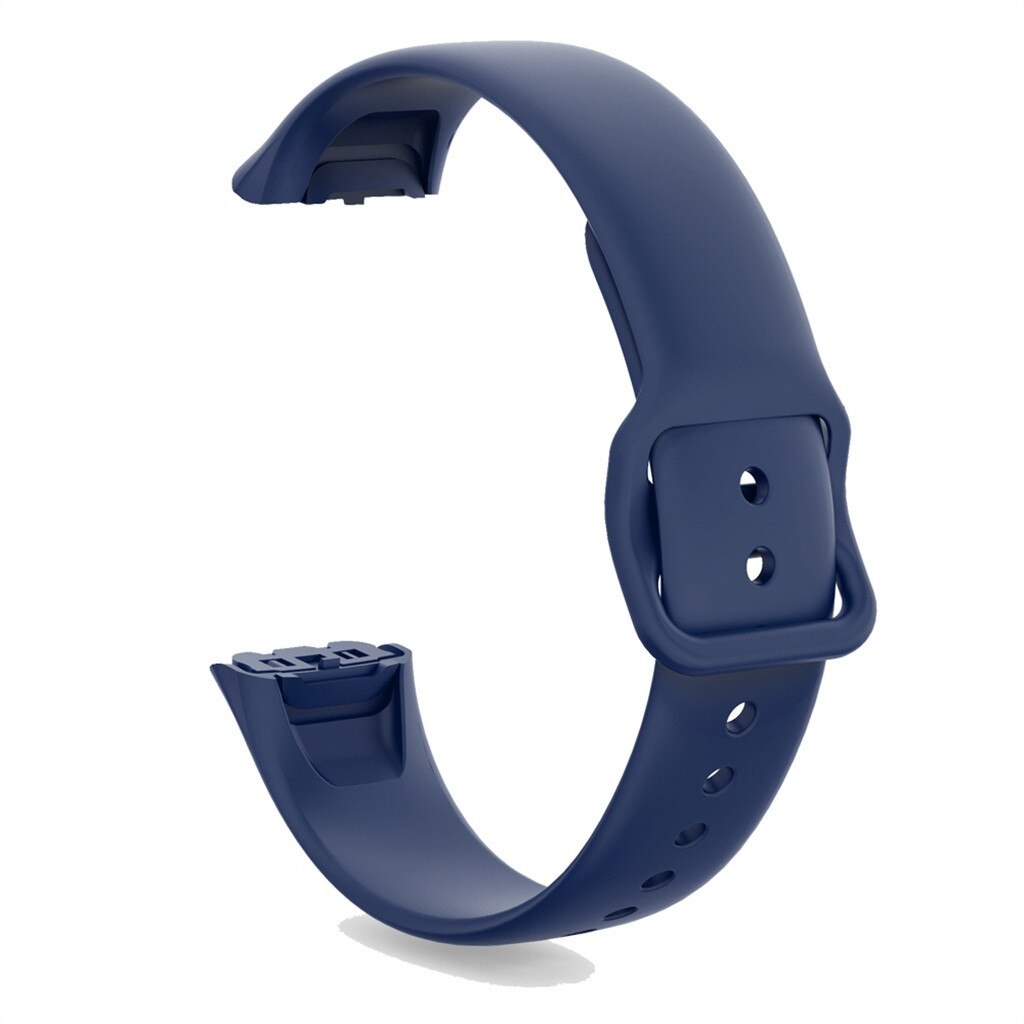Ersättningsarmband bandrem för samsung galaxy fit sm -r370 armband smart watch  #t2: Blå