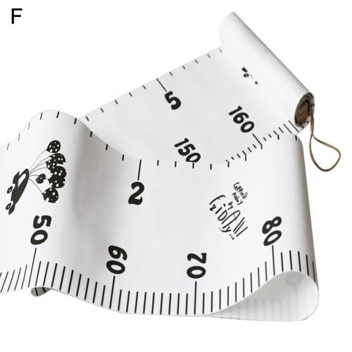 Baby Child Kids Height Ruler Growth Chart Measure Wall Sticker Decals Home Bedroom School Decor: F
