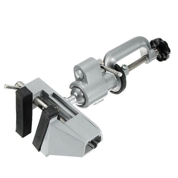 Mini Multifunction 2 in 1 Table Vise Bench Vice Aluminium Alloy 360 Degree Rotating Universal Clamp Units Vise