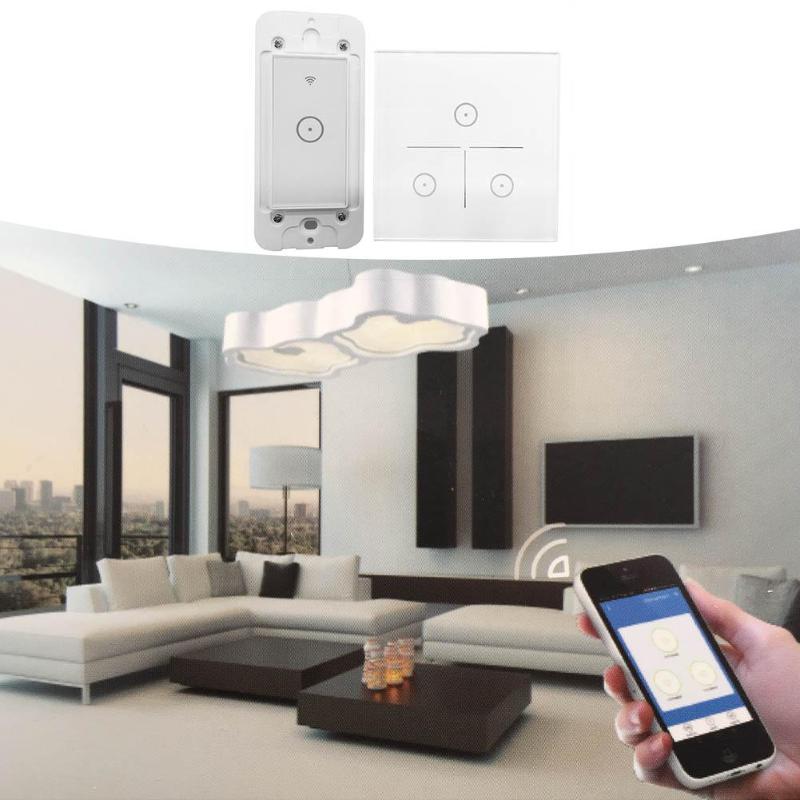 All compatible Smart WiFi wall switch for home light remote control Alexa compatible switch for intelligent home