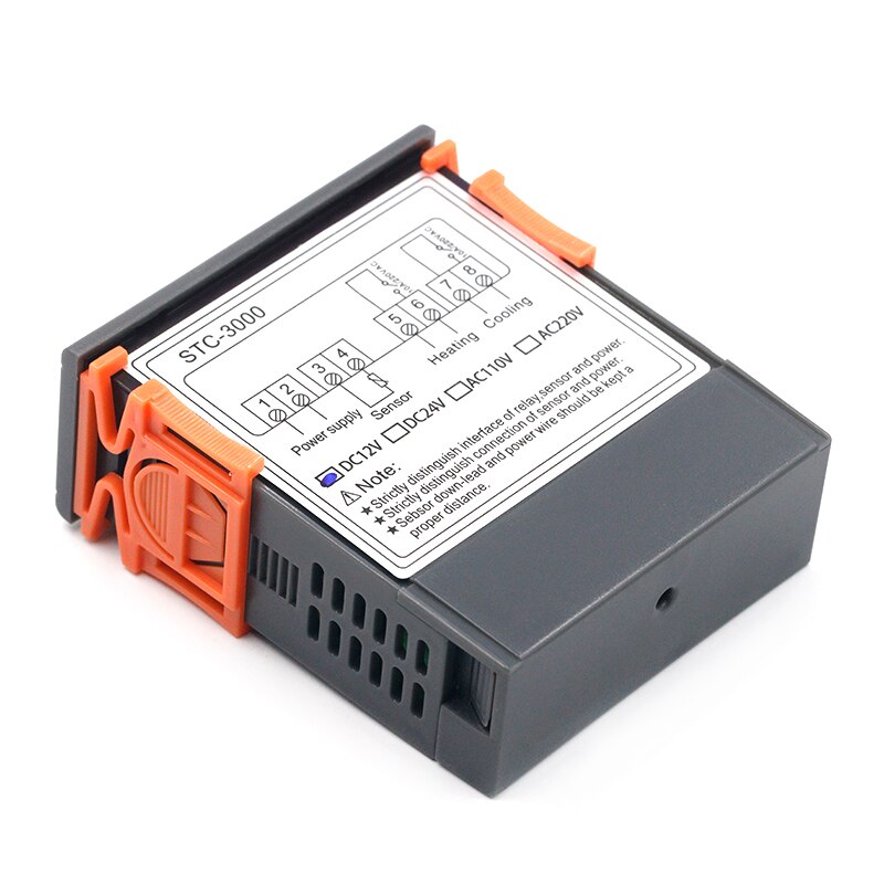 STC-1000 STC 1000 LED Digital Thermostat for Incubator Temperature Controller Thermoregulator Relay Heating Cooling 12V 24V 220V