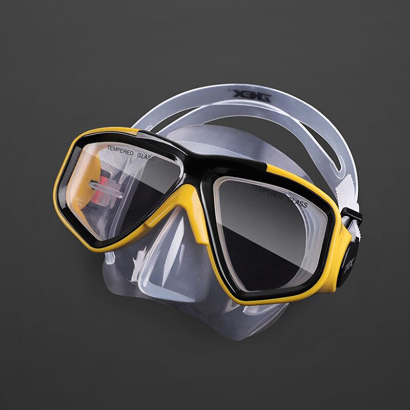 Diving Mask Adults Scuba Mask Underwater Snorkel Set Anti Fog Snorkeling Goggles Swimming Mask Glass Men Women Diving Goggles: color 04
