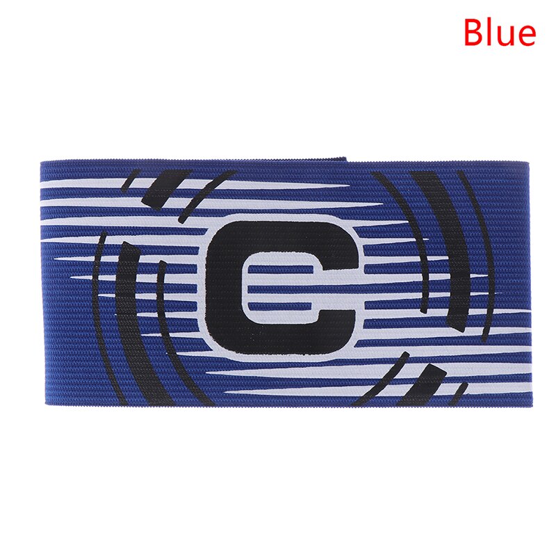 Calcio Capitano Bracciale Fascia da Braccio Regolabile Leader Concorrenza Giocatore di Calcio Capitano Gruppo Bracciale Brazalete Capitan Fascia: BL