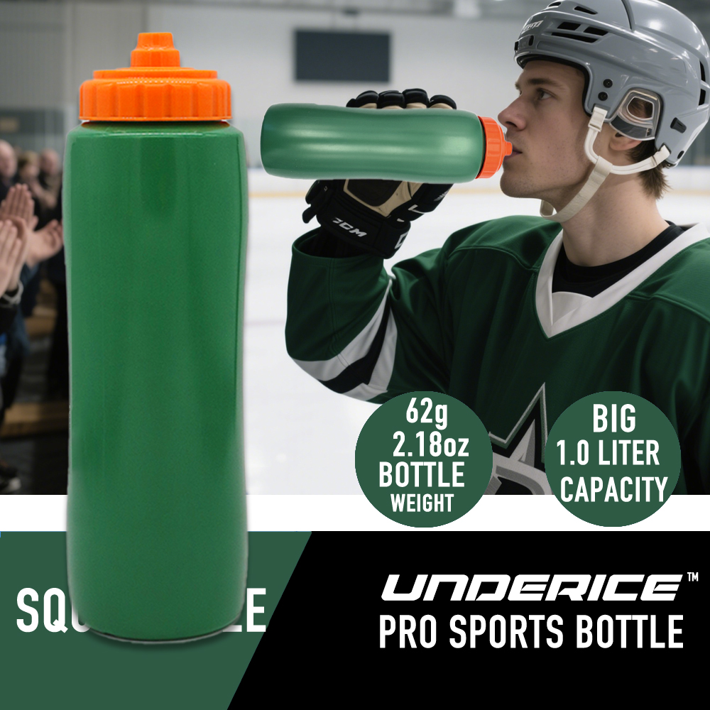 IJshockey Waterfles Hockeyuitrusting Hockey Sportfles 1000ML BPA Gratis Voetbal Lacrosse Flessen Sportuitrusting