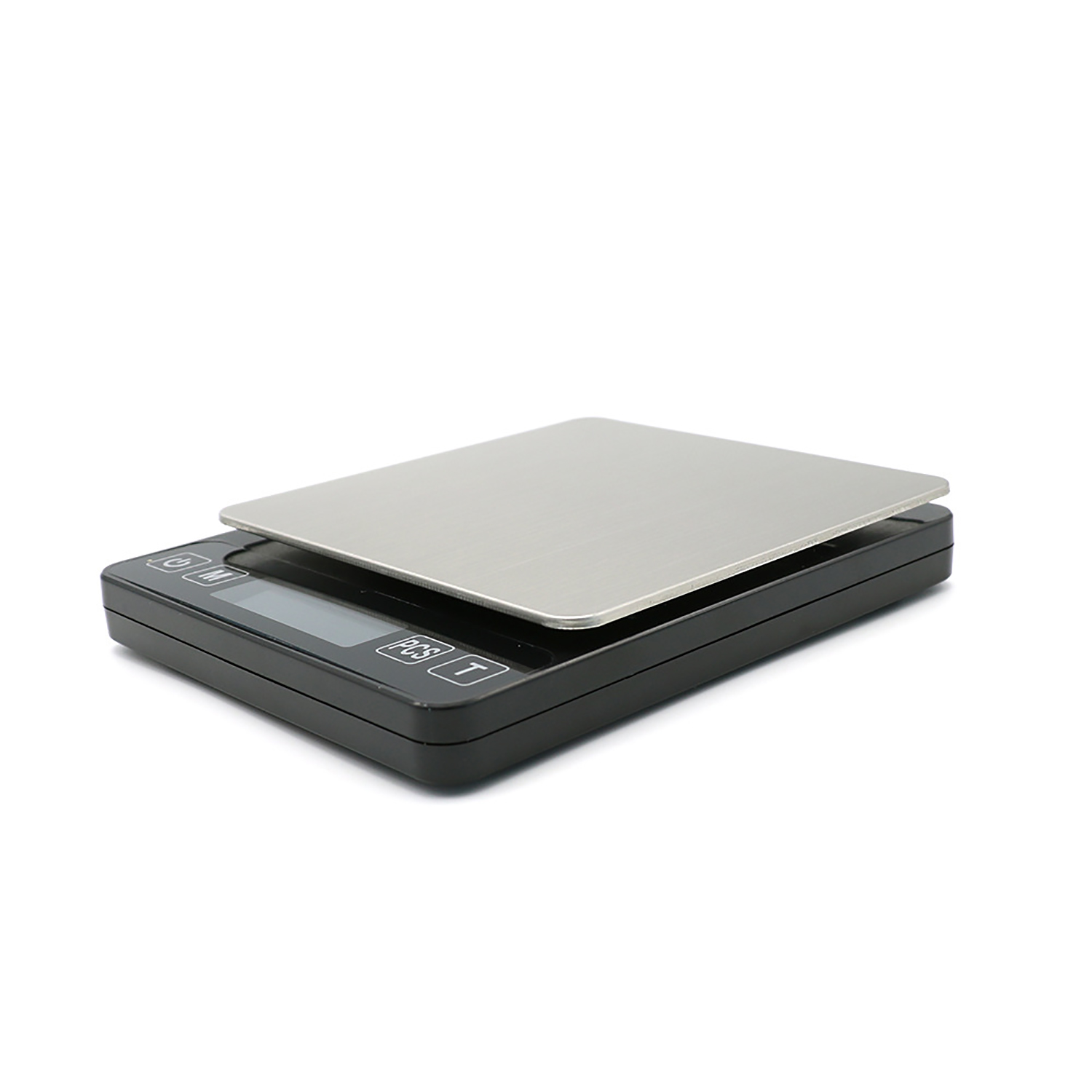 Mini sacos de café de bolsillo, báscula de cocina electrónica de acero inoxidable, báscula de joyas Digital para alimentos, batería con pantalla LCD
