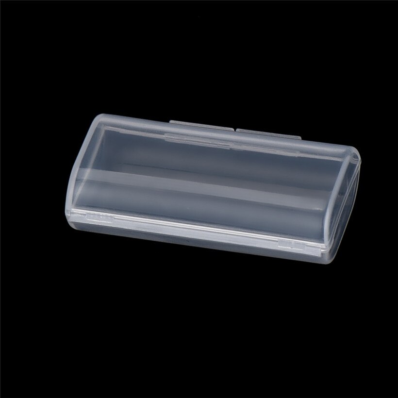 Draagbare Hard Plastic Battery Case Holder Opbergbox voor 2 xAAA Batterijen 0814