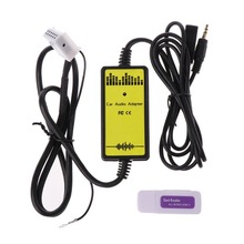 Voiture USB Aux-in adaptateur CD lecteur MP3 Interface Radio 12 broches pour siège