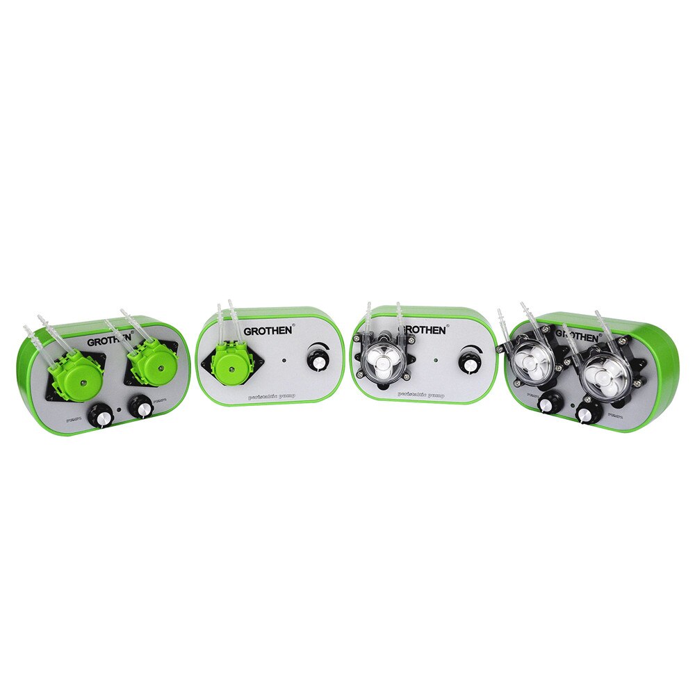 Peristaltisk vätskepump doseringspump för akvarium lab vatten analytisk 4ml/ min -120ml/ min grothen  g628-1