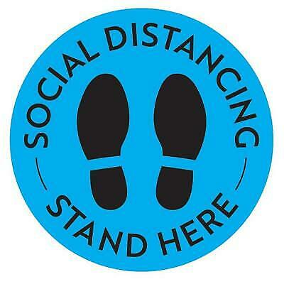 Social Keep Distance Non Slip Sticker Floor Stickers Safe Sign Removable Vinyl Decals