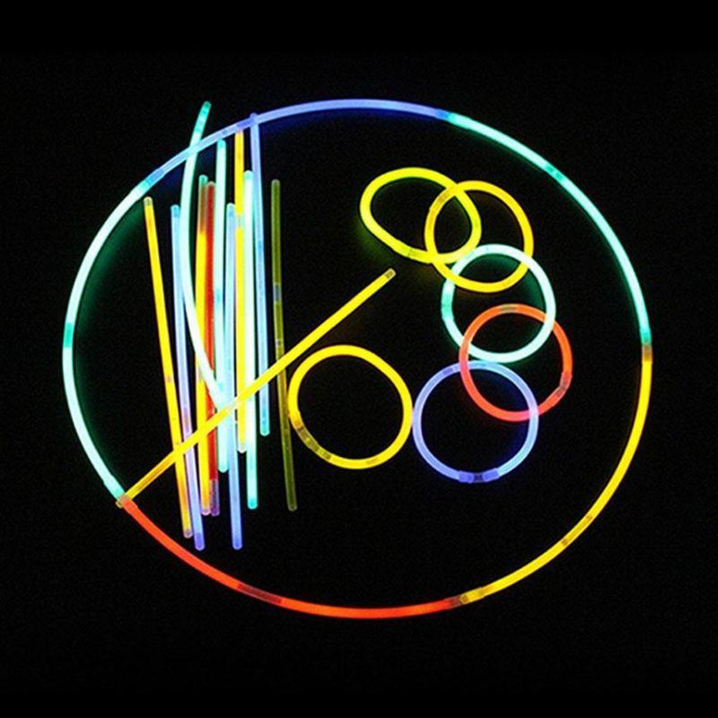 10 sztuk pomadka rozjaśniająca wielobarwność pałeczka fluorescencyjna nocny blask dorosłych kij dzieci impreza urodziny prezent zabawki dekoracje T1P7