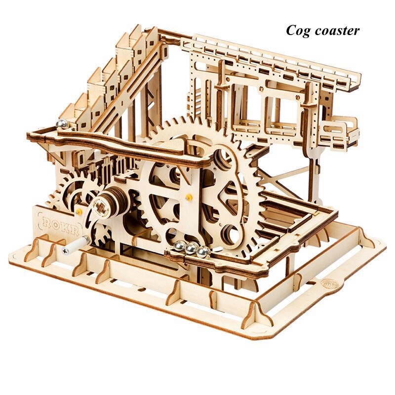 DIY Houten Miniatuur Beeldjes Home Decor Arts Craft 4 Soorten Marmer Bal Race Home Decoratie Accessoires voor Volwassen: LG502