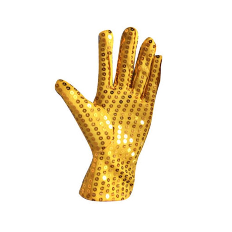 Unisex pailletten vrouw glanzende handschoenen magische vrouw man festival cosplay feest dans handschoen wanten