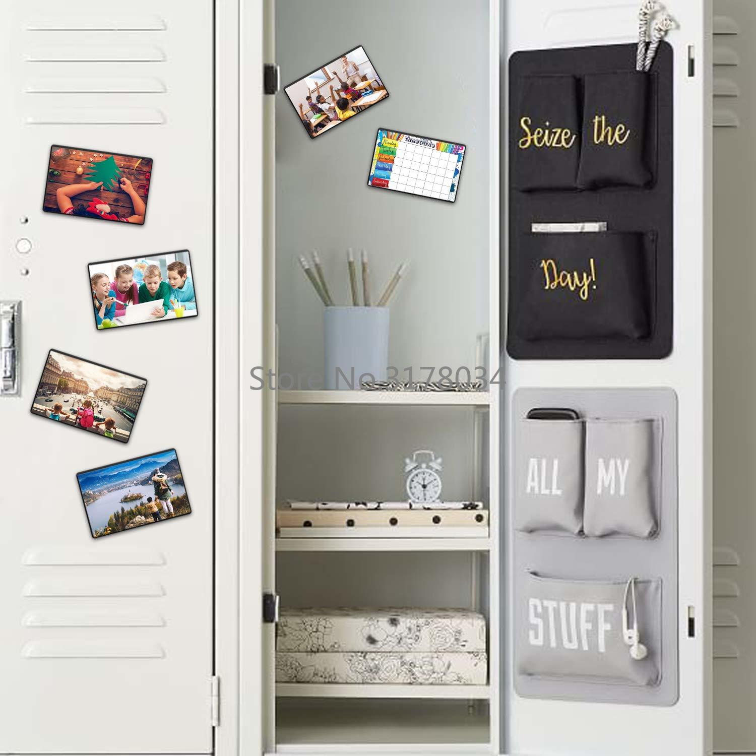 5pack Magnetic Photo Frames Magnets with PVC Pocket Frigerator Magnetic Picture Frames 100x150mm/4x6inch