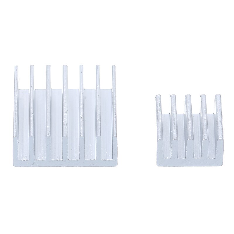 30Pcs Aluminum Heatsink Pi 3 Heatsink Fans Cooler Radiator Heat Sink for Raspberry Pi Ver. 2.0 Model B&amp;VGA RAM Memory Cooler