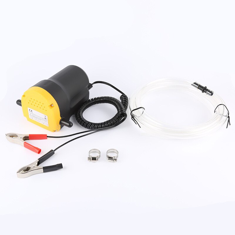 Car Electric Oil Extractor Transfer Pump 12V 60W Oil/Crude Oil Fluid Suction Pump Mini Fuel Engine Oil Extractor Transfer Pump