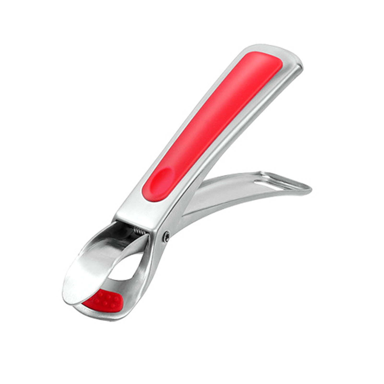Keuken Rvs Tang Anti-Broeien Kom Clip Veiligheid Clip Van Magnetron Lucht Friteuse Kokend Potten Clip Voedsel tang: Rood