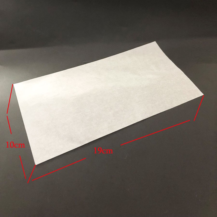 19cm*10cm Rosin Heat Press Parchment Non Stick oil Paper for Rosin Heat Press Collection
