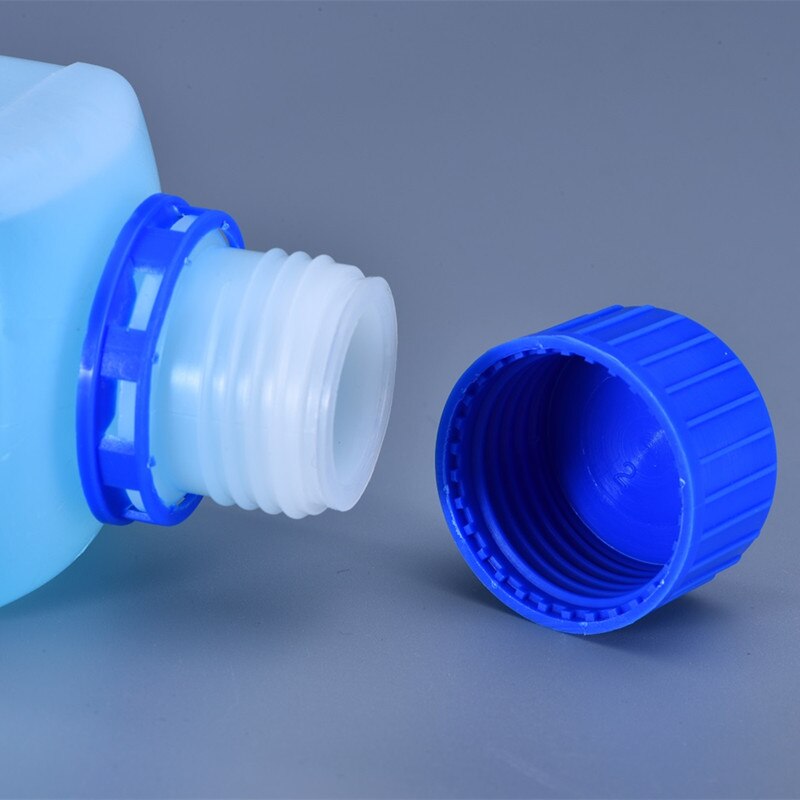 10Pcs Empty Square Plastic Bottles Leakproof Liquid Storage container Food Grade HDPE bottles 60ML/100ML/250ML