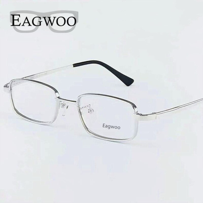 Lunettes de lunettes en titane pur, petite monture optique adaptée à haute dioptrie, lunettes de Prescription, haute puissance