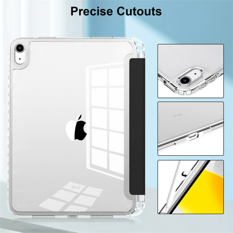 For Ipad 11th Generation With Pencil Holder Case For ipad 11 generation A16 A3355 A3356 Tablet Cases