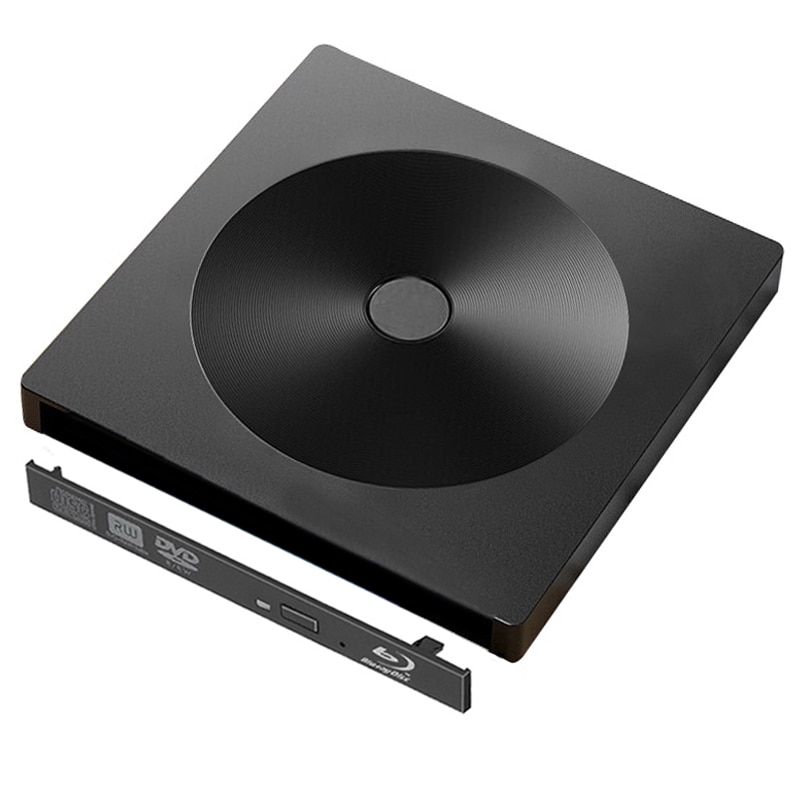 Externe Slot In Blu-ray Dvd Rw Behuizing Type C Usb 3.0 Dvd Case 12.7Mm Sata Case Voor Laptop optische Drive: 12.7mm Blu-Ray