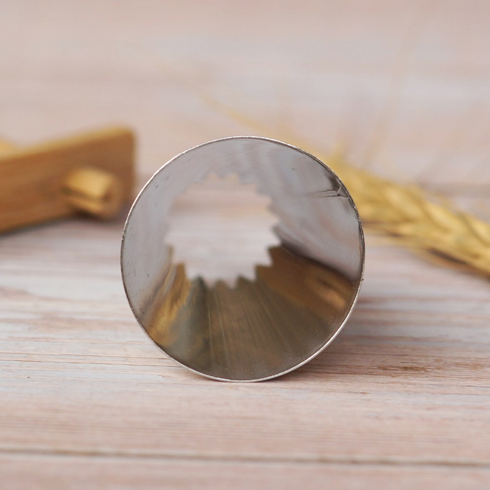 # 7FT Grote Maat Piping Nozzle Cake Decorating Pastry Open Ster Icing Tips Bakvormen Keuken Cookies Gereedschap Rvs