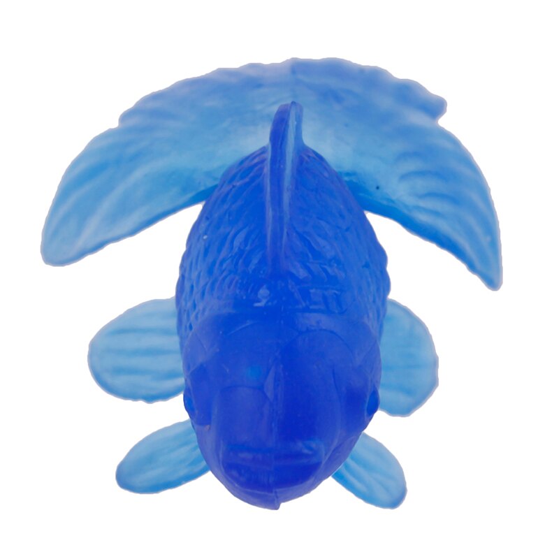 10 sztuk/partia miękkiej gumy złota ryby połowów zabawki plastikowe symulacji małe rybki dzieci dziecko zabawki wody hurtowych