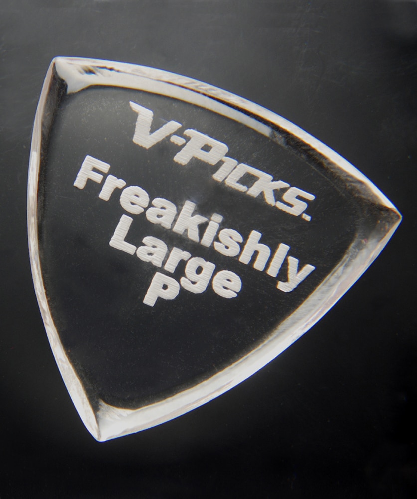 V-Picks Freakishly Large Pointed Guitar Pick