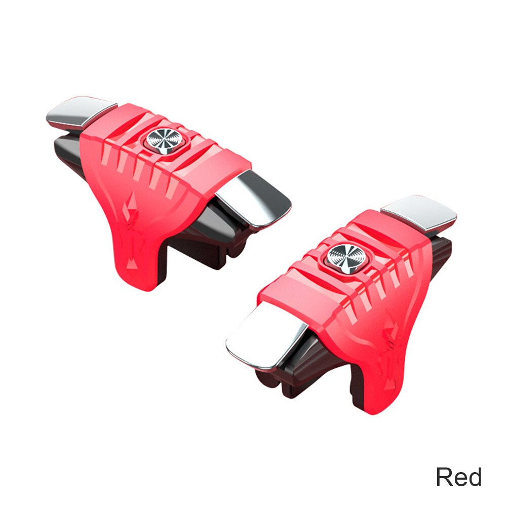 Mini PUBG Controller di gioco Mobile Gamepad Trigger obiettivo pulsante di scatto L1R1 sparatutto Joystick Mobile Trigger per IPhone telefono Android: Rosso
