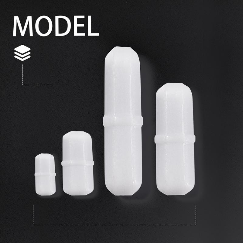 7Pcs/set Stirring Bar Rod Rotating Corrosion Resistant Research Laboratory Spinbar Magnetic Plain Stirrer Mixer Chemical